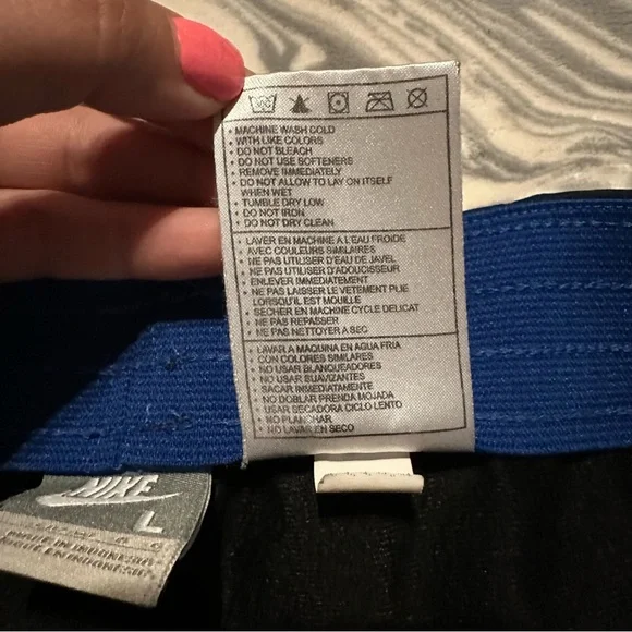 Men’s vintage 90s Nike warmup track pants size L - Picture 6 of 7